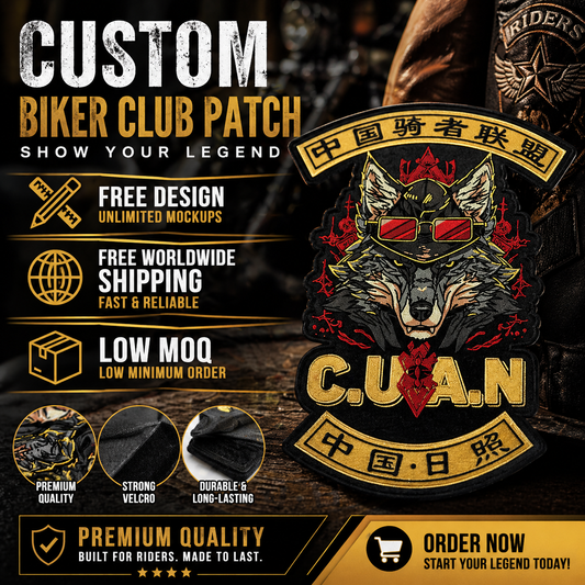 How to Design Unique Patches for Your Motorcycle Club
