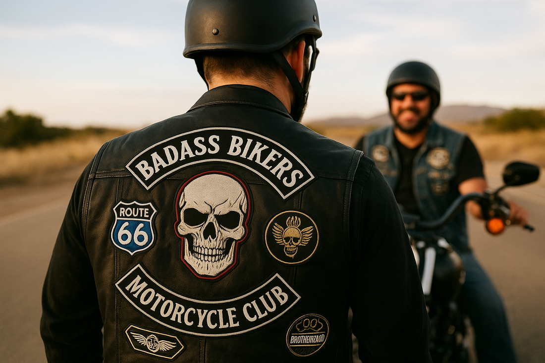 Badges and Friends Met on the Road