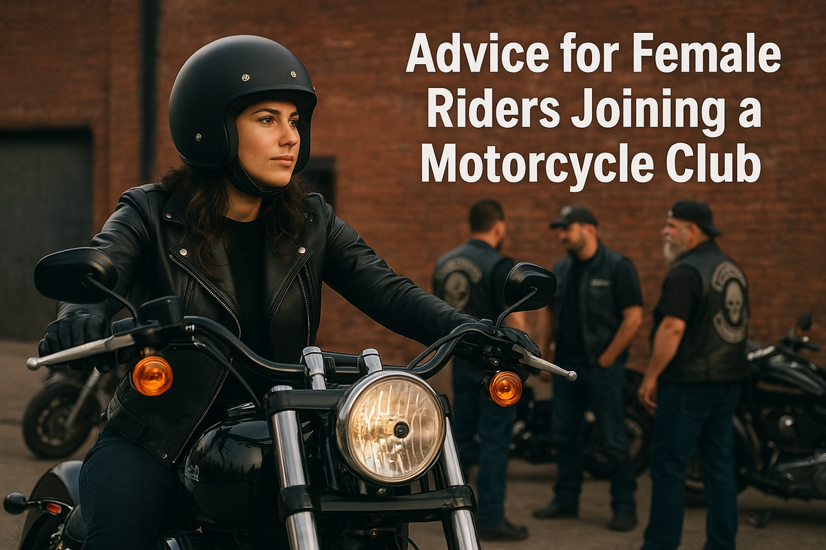 Advice for Female Riders Joining a Motorcycle Club – MCBikerCustomStore.us