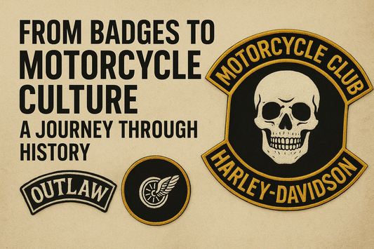 From Badges to Motorcycle Culture: A Journey Through History