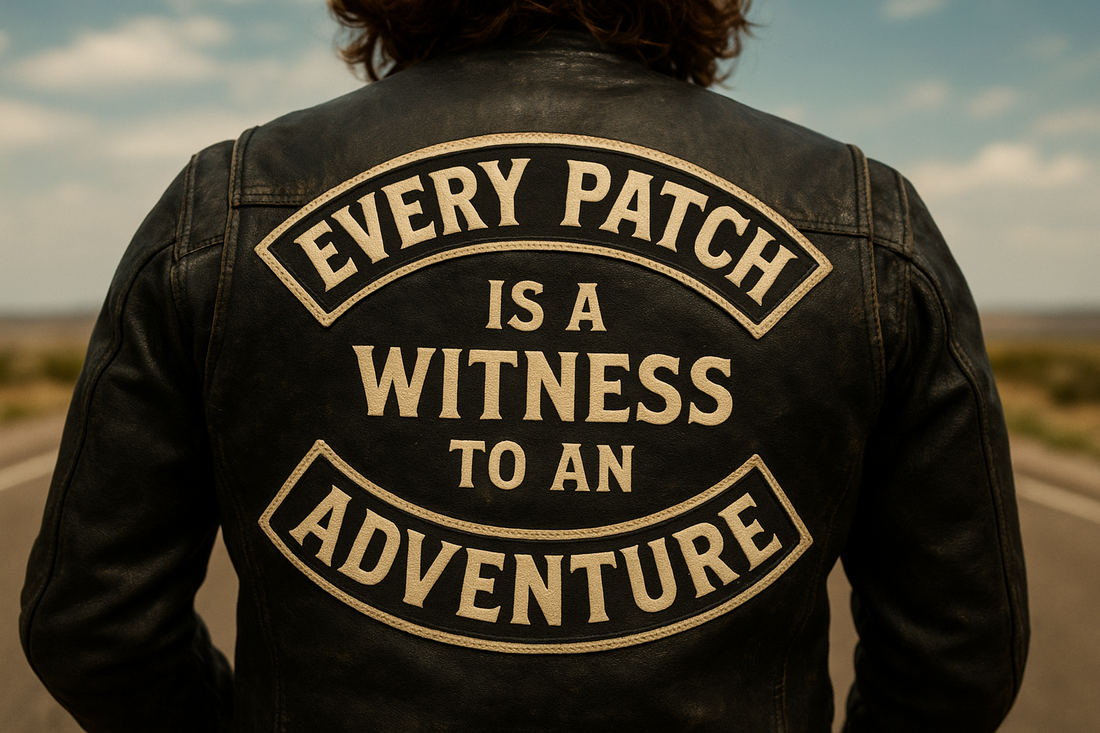 Every patch is a witness to an adventure